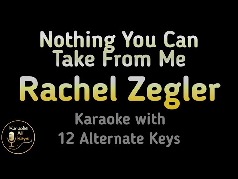 Rachel Zegler - Nothing You Can Take From Me Karaoke Instrumental Lower Higher Male & Original Key