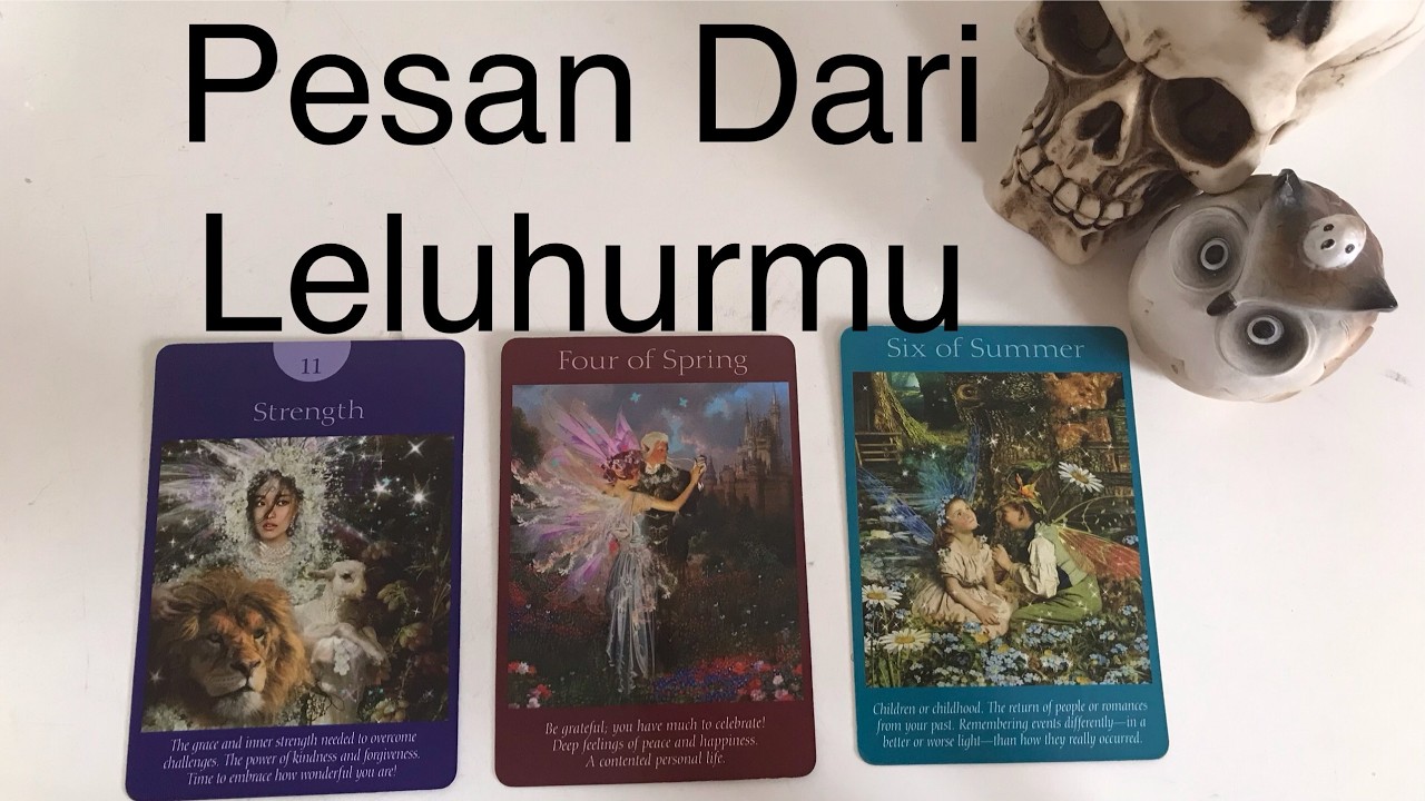 Pilih Kartu Pesan Dari Leluhurmu Dibulan Baru 💀🧬🕯️