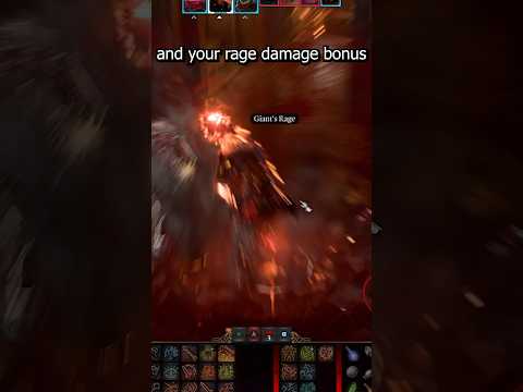 Amazing Path of the Giant Barbarian in Patch 8 #baldursgate3 #baldursgate3tips #baldursgate3patch8