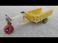 How To Make Matchbox Rickshaw Trolley