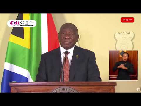 🚨Channel One TV Live! SA Prez, Cyril Ramaphosa, addresses xenophobic attacks amid Ghana evacuations