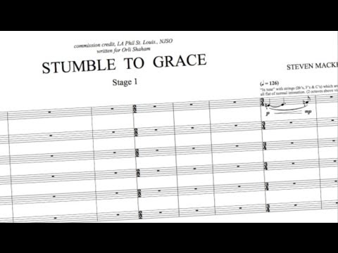 Stumble to Grace (Steven Mackey) Orli Shaham, David Robertson, LA Phil