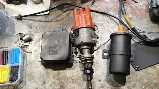 Fiat 132 uszkodzony układ zapłonowy