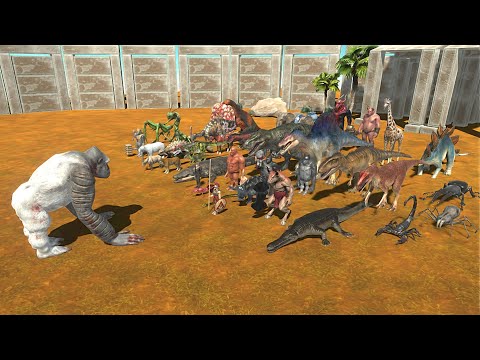 OLD GORO VS RANDOM UNITS similliar price - Animal Revolt Battle Simulator