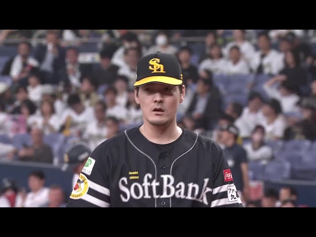 【7回裏】ホークス・有原航平 7回98球1失点のピッチングでマウンドを降りる!! 2025年5月9日 オリックス・バファローズ 対 福岡ソフトバンクホークス