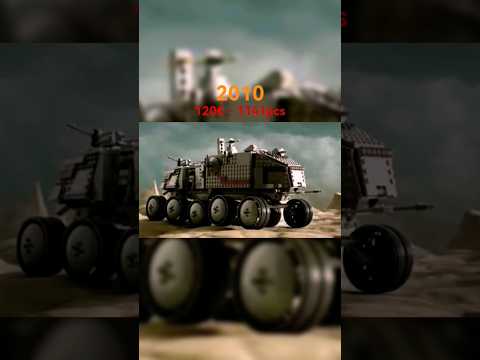Lego Star Wars Clone Turbo Tank 2010vs.2025 #lego #legostarwars #cloneturbotank #clonewars #legoset
