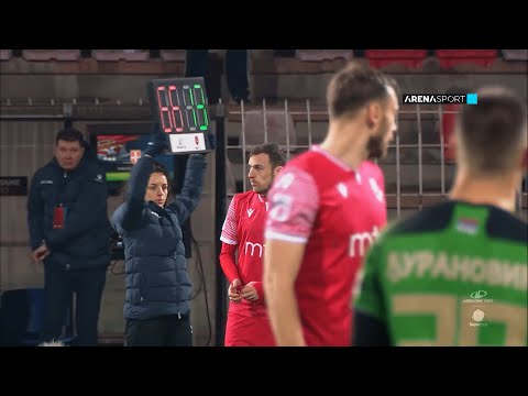 LINGLONG SUPERLIGA SRBIJE (26. kolo): Radnički Niš - Kolubara 1:0 / 07.03.2022.