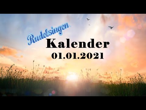 Der Mitsing - Kalender am 01.01.2021 - Tag 1