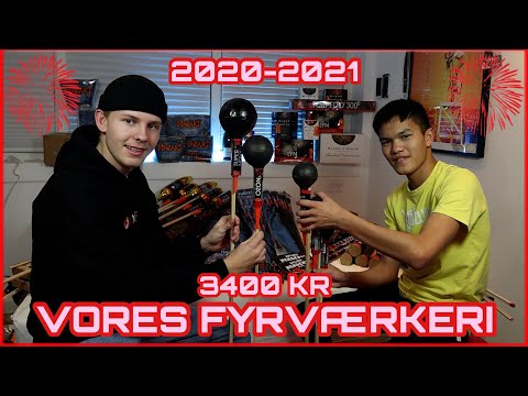 Vores Fyrværkeri 2020-2021 - ft. Tidzlinjen