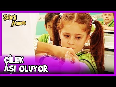Çilek Arkadaşlarına Örnek Olmak İçin Aşı Oluyor - Sihirli Annem 77. Bölüm