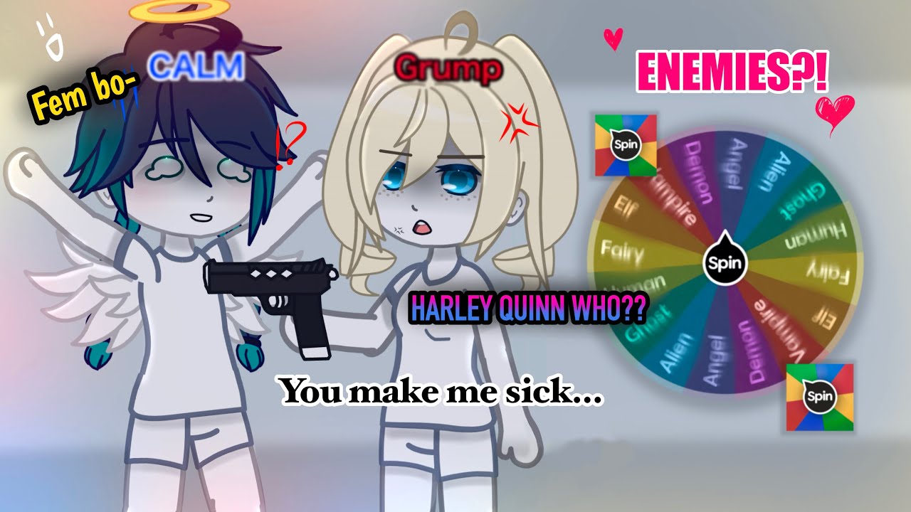 Making a Gacha Club Couple OC [CALM X GRUMPY EDITION]🚩✨|| (Spin The Wheel)