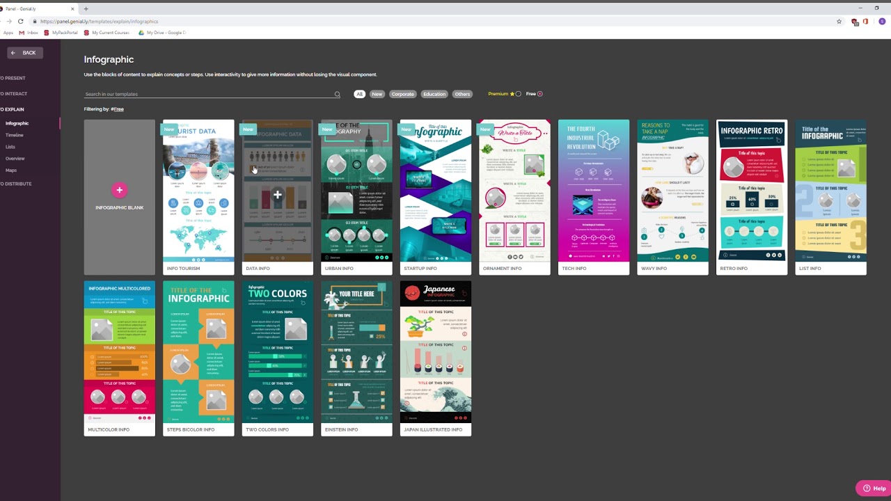 Genially Tutorial 2 Creating your first Genially