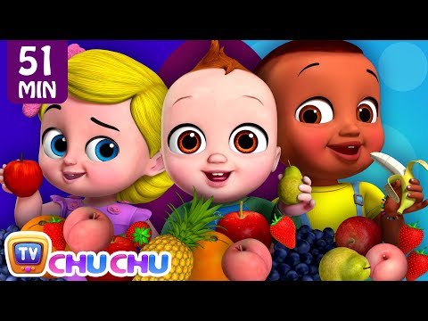 Yes Yes Fruits Song + More ChuChu TV Baby Nursery Rhymes & Kids Songs