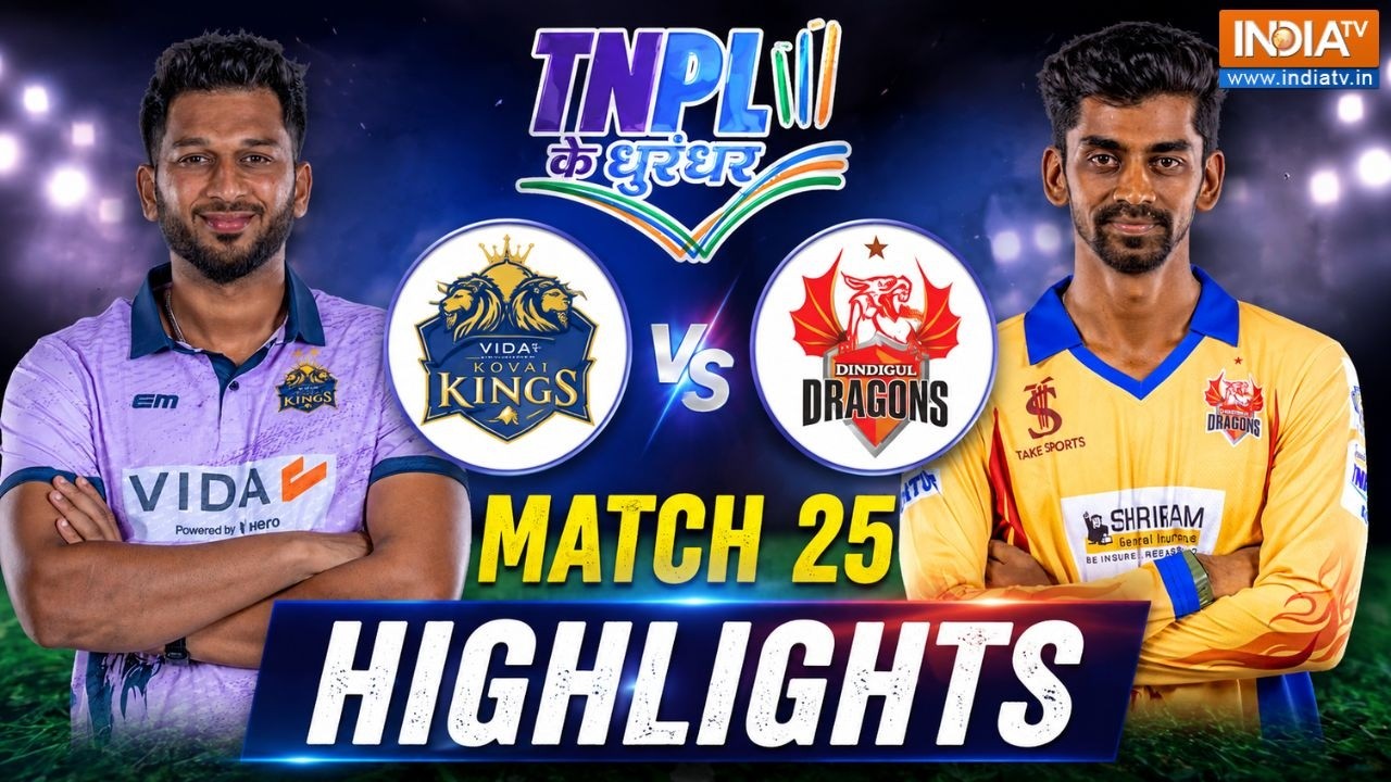 TNPL 2026 Match 25 Highlights: Vida Kovai Kings की 85 रनों से शानदार जीत  |Shahrukh Khan
