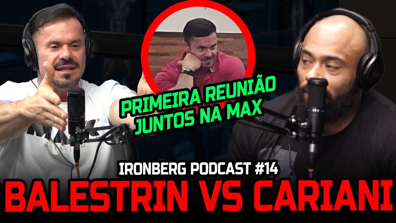 BALESTRIN E CARIANI BRIGARAM NA PRIMEIRA REUNIÃO