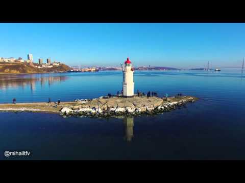 Красивое видео снятое зимой на Токаревском маяке