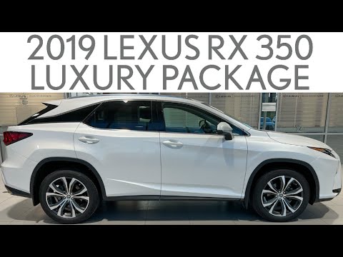 2019 Lexus RX 350 Luxury Package (L200393A) - Full Review and Walk Around