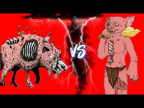 Zombified piglin vs Zogling (^¤^) minecraft mobs fight