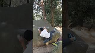 Video thumbnail of Problem 5 (Sardinyac), 6a. Can Boquet