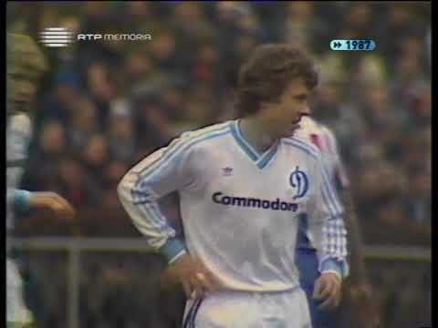 1987 04 22 Dynamo Kiev v FC Porto European Cup Semi Final 2nd Leg Russian