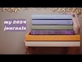 My 2024 Journal Lineup - Bujo, Reading Journal & More