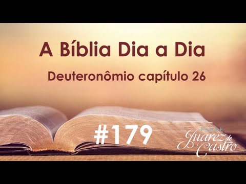 Bible Course 179 - Deuteronomy Chapter 26 - Confessions of Faith, First Fruits, Tithes - Father J...