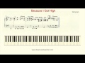 How To Play Piano: Afroman "Because I Got High ...