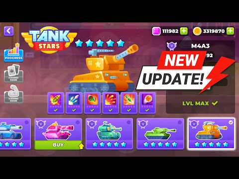 Tank Stars Mega Crazy Update Revamped UI