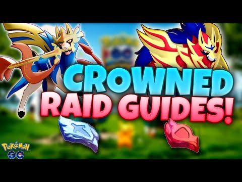 CROWNED SWORD ZACIAN & CROWNED SHIELD ZAMAZENTA RAID GUIDE!!  Pokémon GO Best Counters and Strategy!