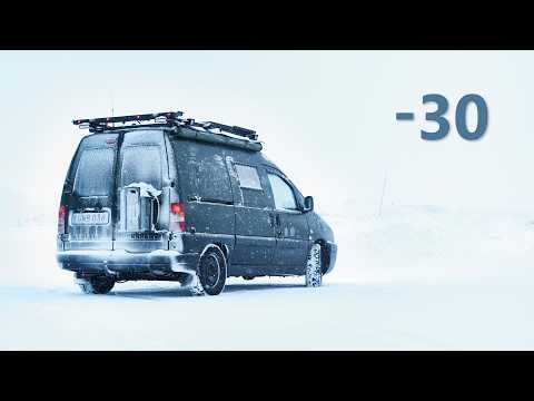 Driving My Cheap Campervan To The Arctic