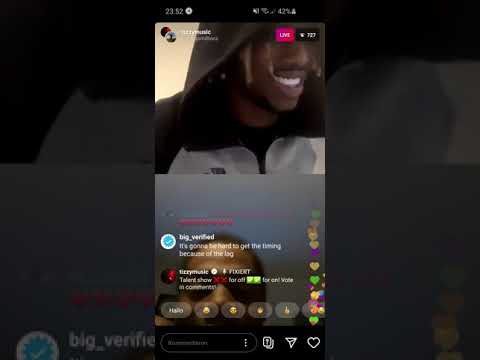 INSTAGRAM LIVE Russ freestyle