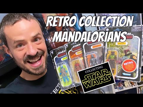 Retro Collection Mandalorian Wave 2 Review!!!