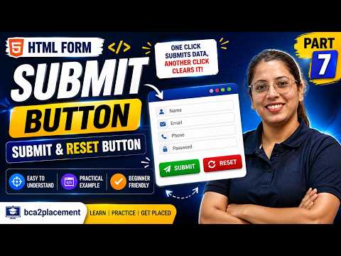 Html Form Submit Reset Button Explained