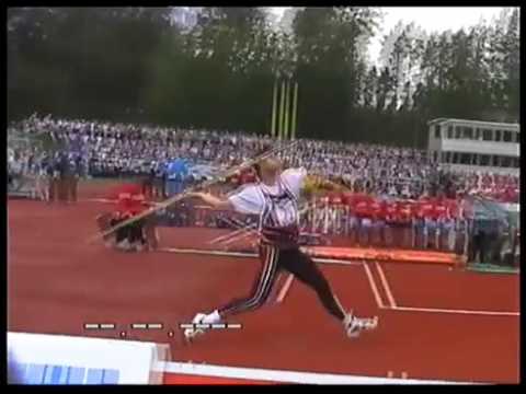 Javelin Throw / Jan Zelezny 87,80m / Kuortane 2000
