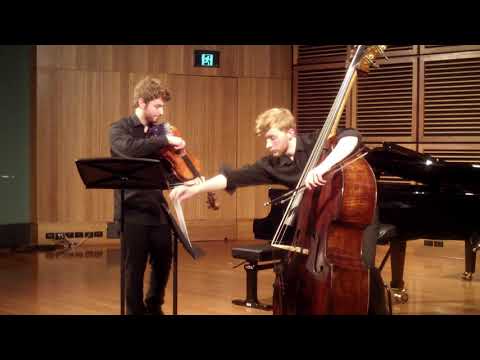 Gliere Duo. Viola/ Double Bass. Raphael Masters/ Jason Henery.