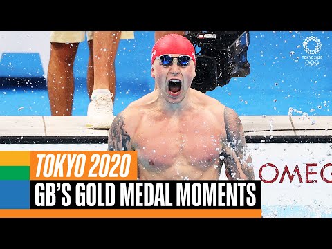🇬🇧 🥇 Team GB's gold medal moments at #Tokyo2020 | Anthems