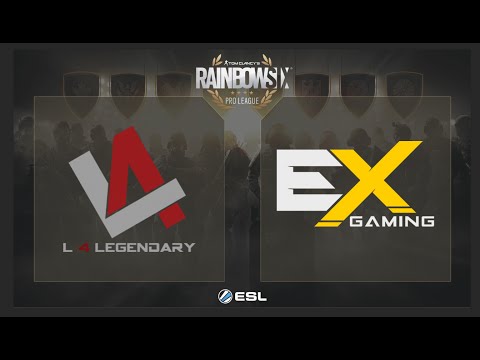 R6S -  L 4 Legendary vs. eXcellence Gaming - ESL Rainbow Six Pro League XBOX ONE - NA Playday 6
