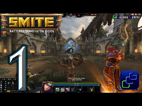 SMITE PC Walkthrough - Gameplay Part 1 - Training: Joust 3v3 Practice