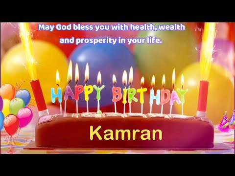 Kamran Birthday Song | Kamran Happy Birthday to you | Kamran Birthday Status 🎁🎂 Kamran Birthday Cake