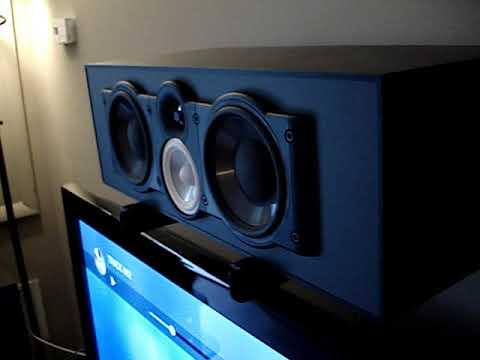 Paradigm Monitor with center cc-190 loud speakers