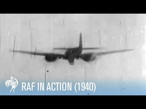 First Official Record of Aerial Combat of RAF in WWII (1940) | War Archives