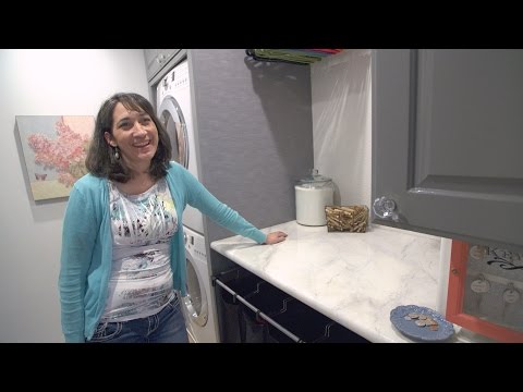 This Woman Set Up the Most Efficient Laundry Room