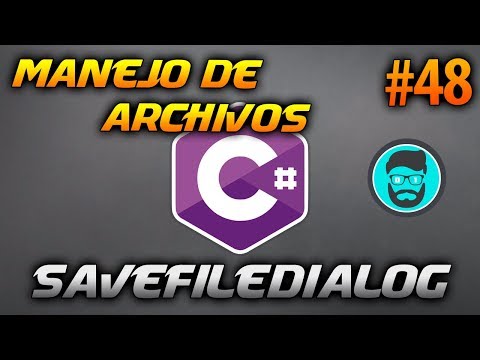 Cómo GUARDAR un Archivo txt SAVEFILEDIALOG | Desarrollo en CSharp C 48