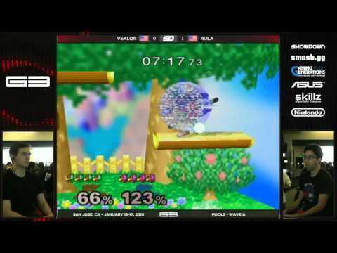 GENESIS 3 - Veklor (Falco) vs Rula (Falco) - SSBM Singles Pools - Wave A
