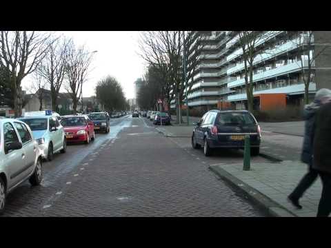 Cab ride bus; Veolia lijn 130: Den Haag-Delft (20150114)