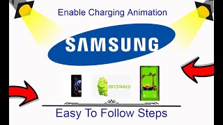 How To Enable Charging Animation On Samsung