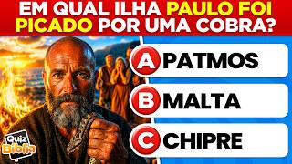 Apenas 3% dos Cristãos Acertam Este Quiz sobre PAULO! 😱 | Quiz Bíblico