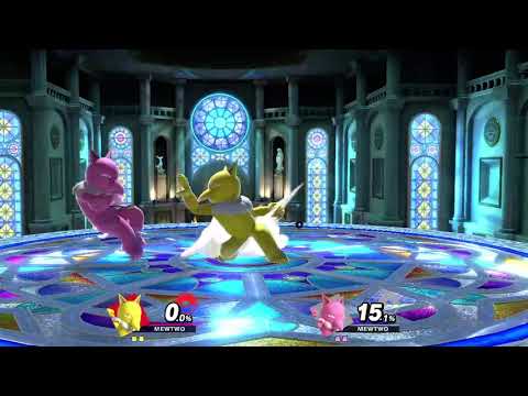 Hypno over Mewtwo (Super Smash Bros. Ultimate mod)