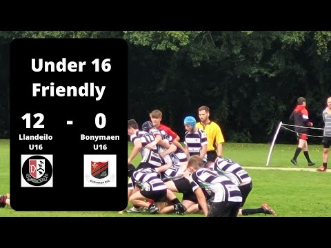 U16 Friendly - Llandeilo U16  12 - 0  Bonymaen U16