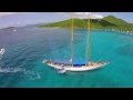 Eros, Sailing Schooner - Cruz Bay V.I.